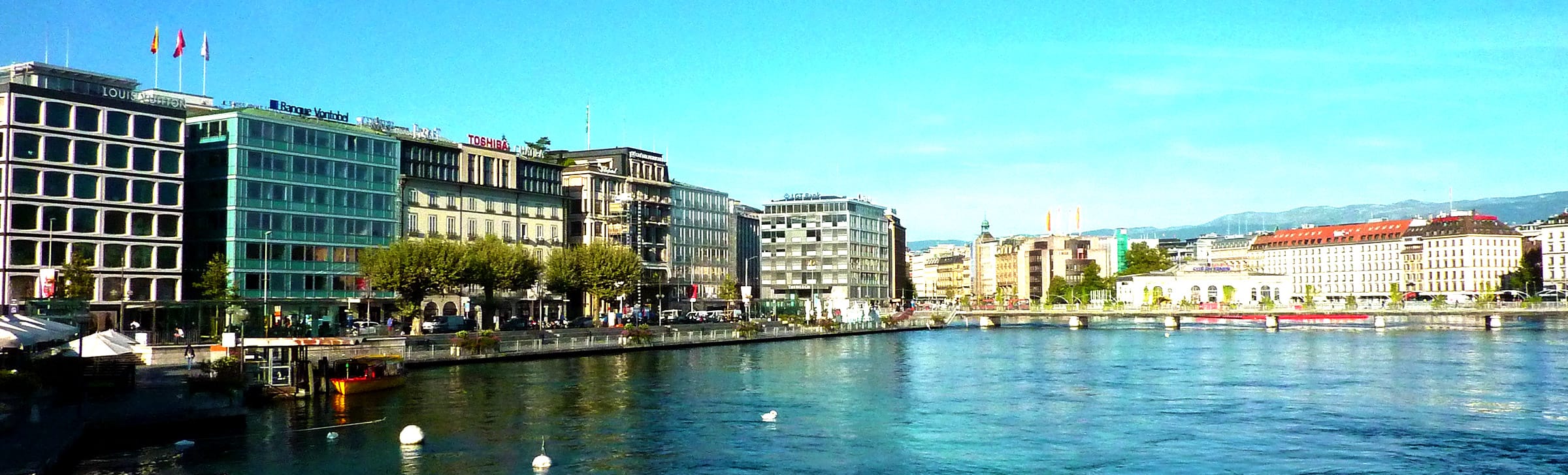 Geneva business district